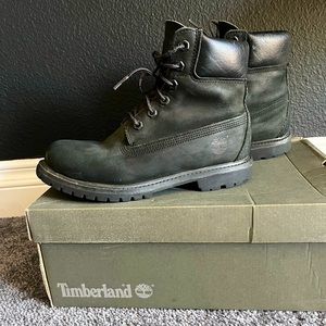 Black Timberland Boots